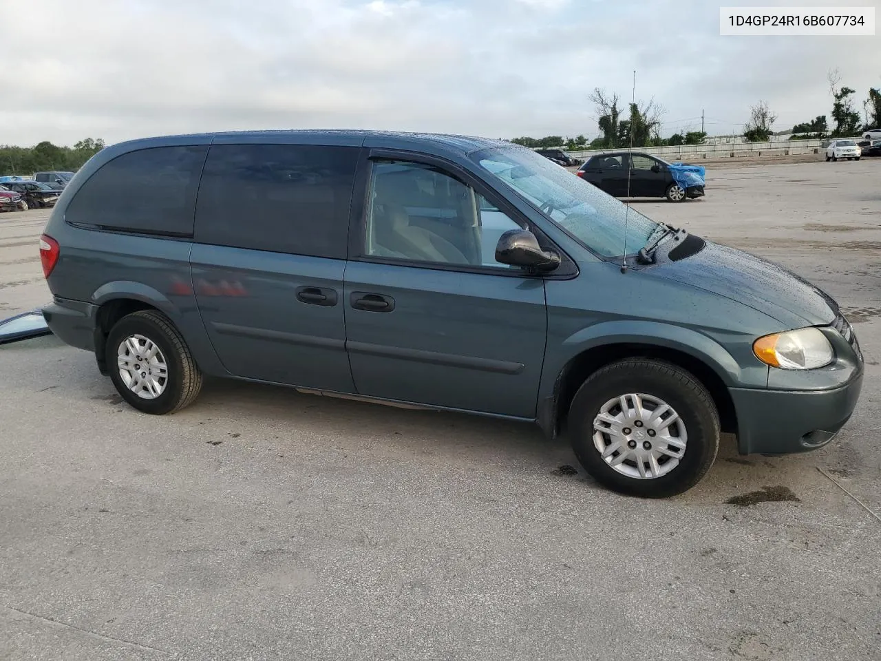 2006 Dodge Grand Caravan Se VIN: 1D4GP24R16B607734 Lot: 71552854