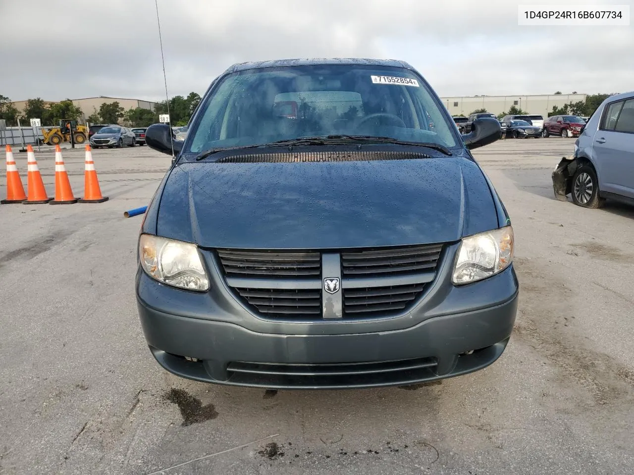 2006 Dodge Grand Caravan Se VIN: 1D4GP24R16B607734 Lot: 71552854