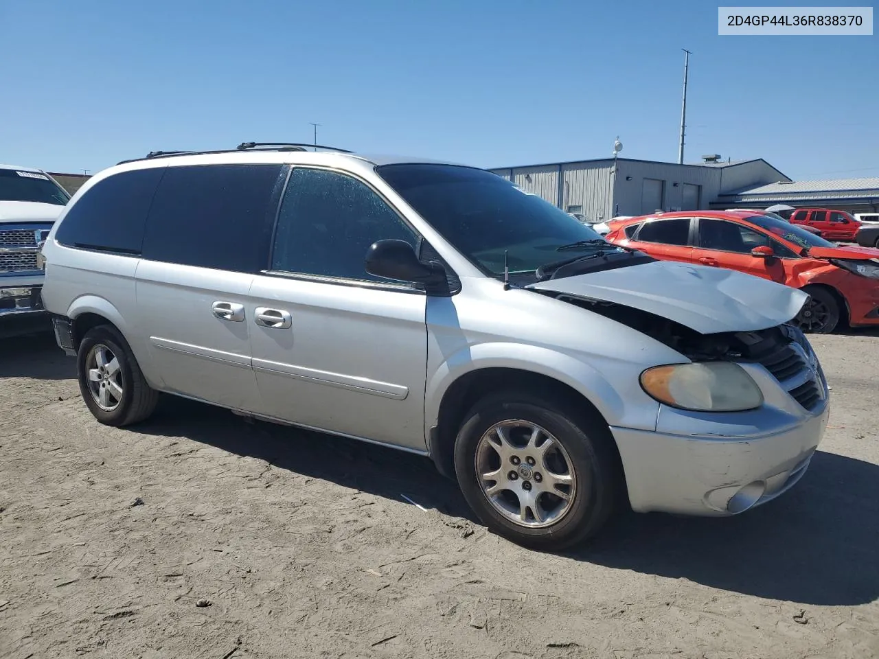 2D4GP44L36R838370 2006 Dodge Grand Caravan Sxt