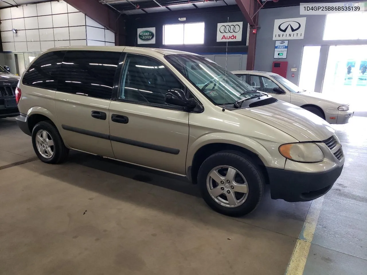 2006 Dodge Caravan Se VIN: 1D4GP25B86B535139 Lot: 72422284