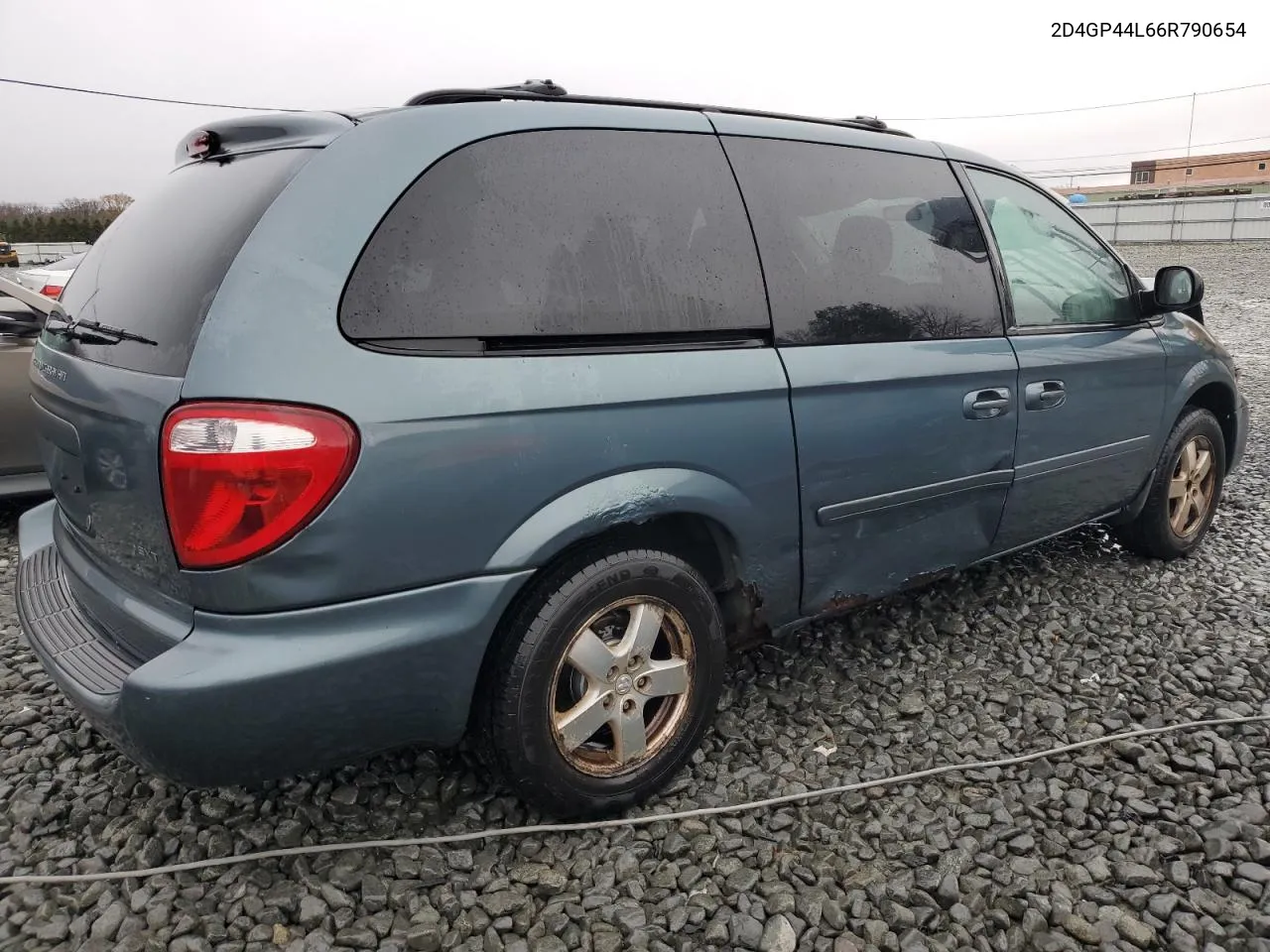 2006 Dodge Grand Caravan Sxt VIN: 2D4GP44L66R790654 Lot: 76849783