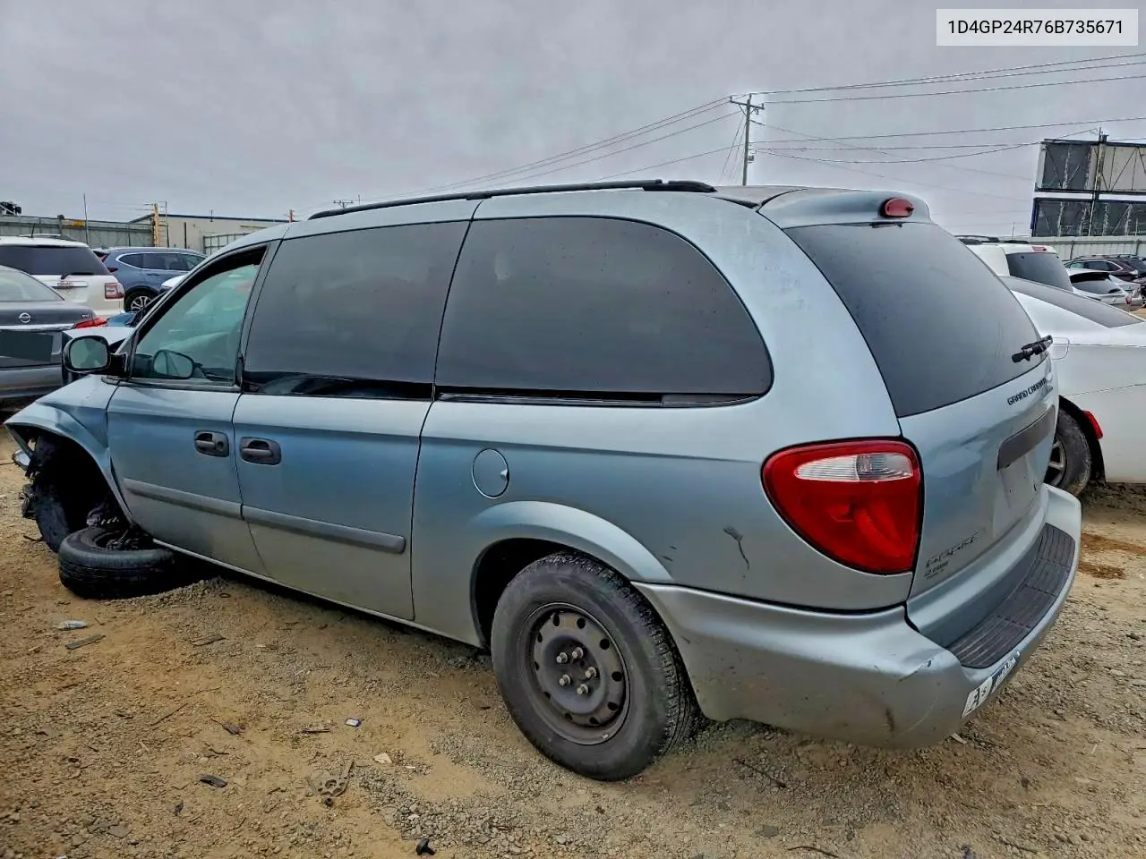 1D4GP24R76B735671 2006 Dodge Grand Caravan Se