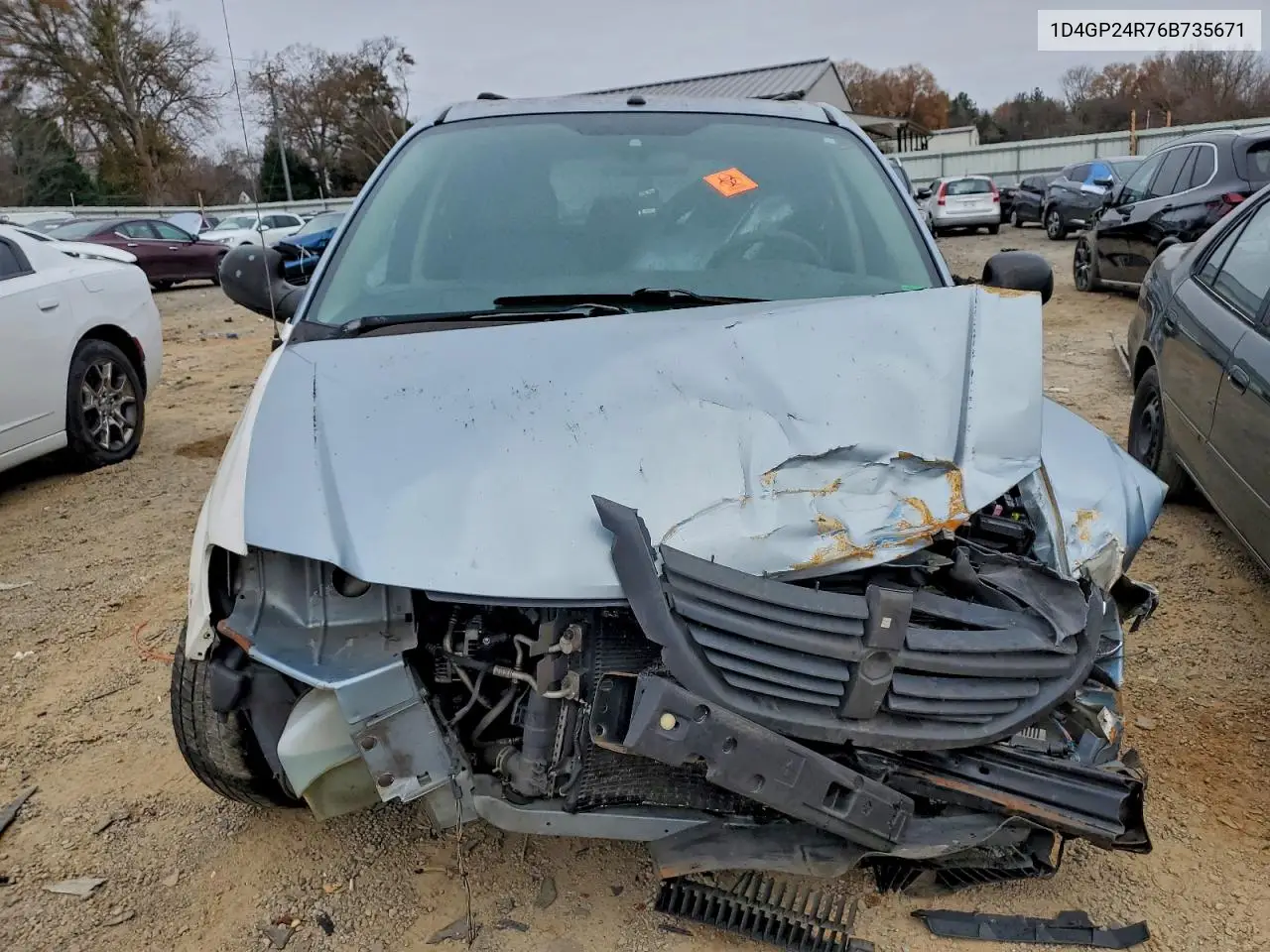1D4GP24R76B735671 2006 Dodge Grand Caravan Se