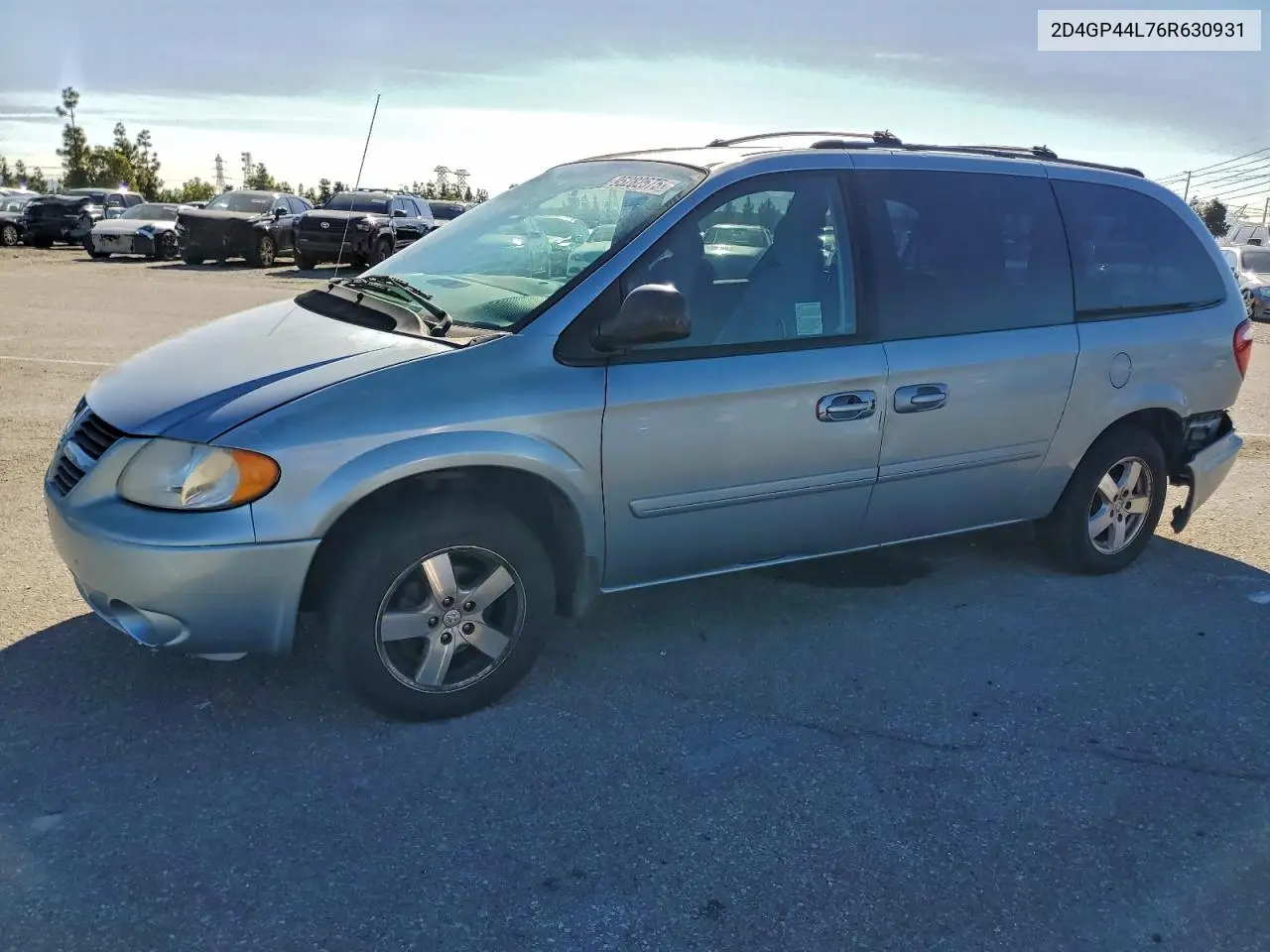 2D4GP44L76R630931 2006 Dodge Grand Caravan Sxt