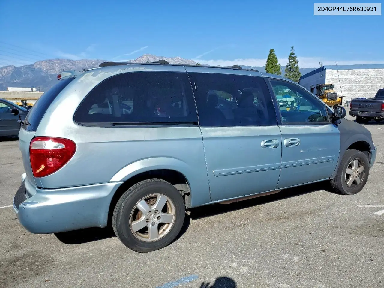 2D4GP44L76R630931 2006 Dodge Grand Caravan Sxt