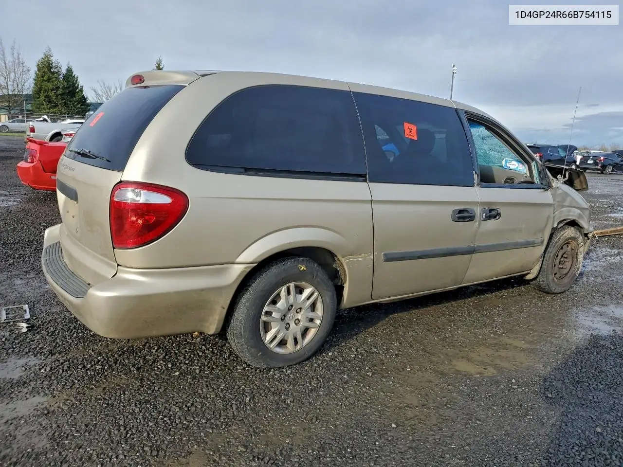 1D4GP24R66B754115 2006 Dodge Grand Caravan Se