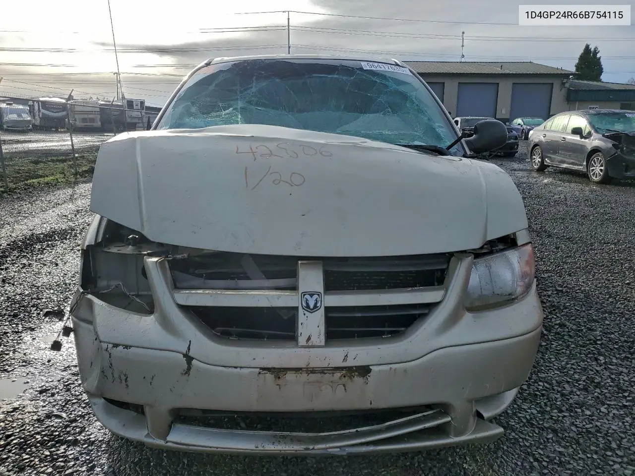 1D4GP24R66B754115 2006 Dodge Grand Caravan Se