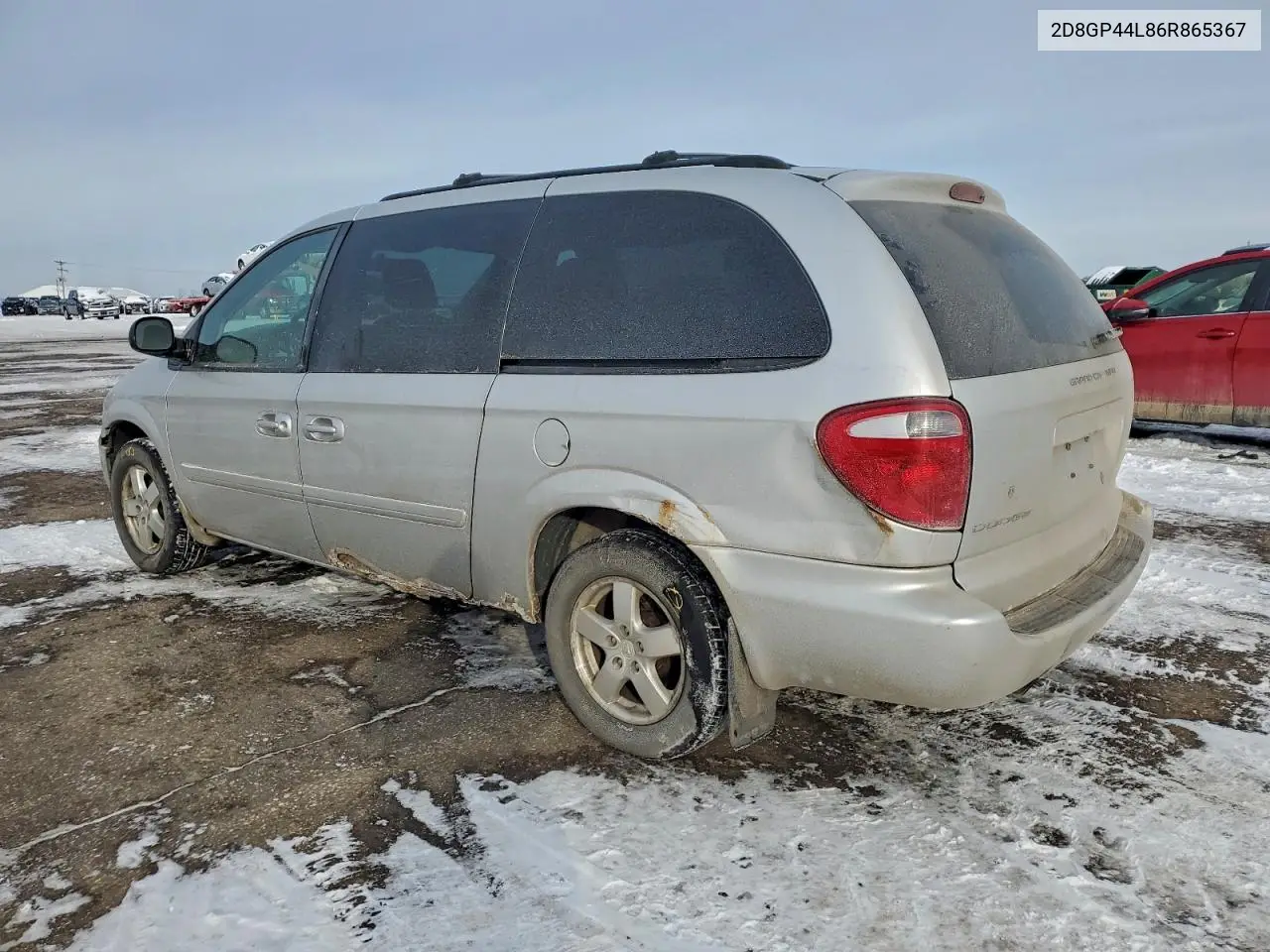 2D8GP44L86R865367 2006 Dodge Grand Caravan Sxt