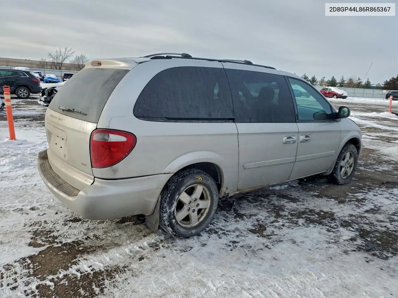 2D8GP44L86R865367 2006 Dodge Grand Caravan Sxt