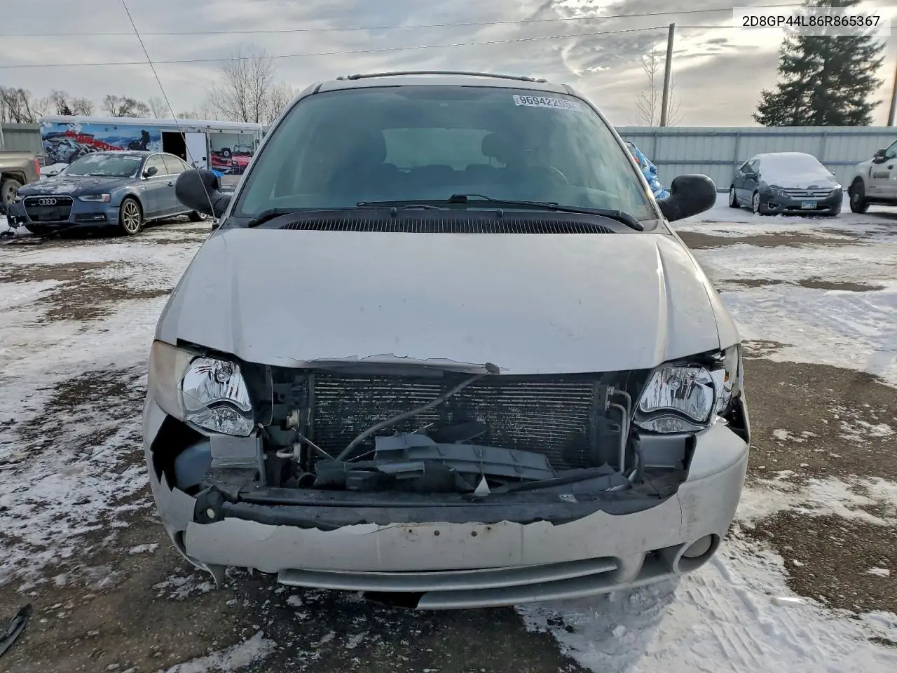 2D8GP44L86R865367 2006 Dodge Grand Caravan Sxt