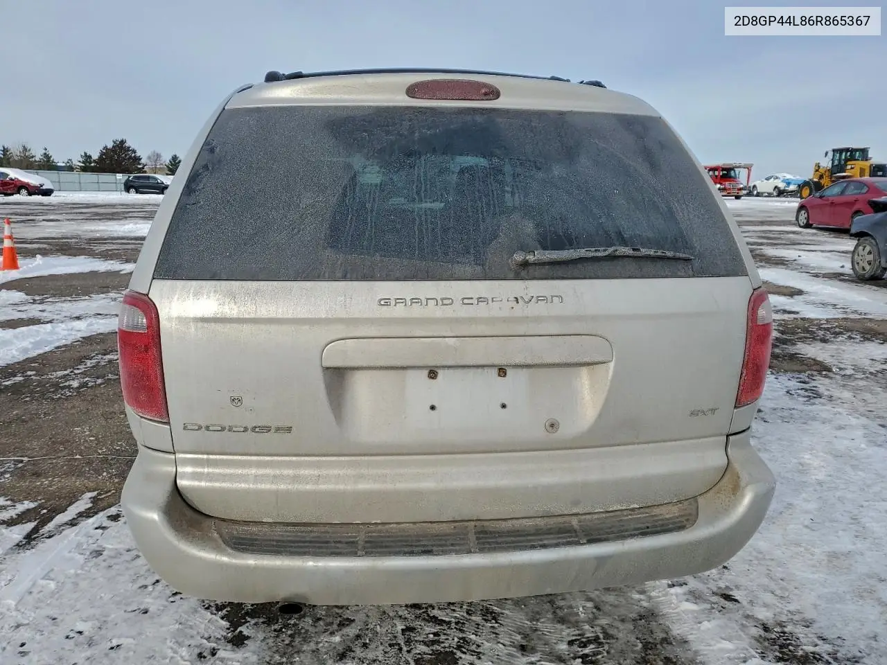 2D8GP44L86R865367 2006 Dodge Grand Caravan Sxt