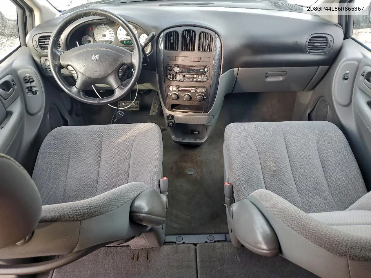 2D8GP44L86R865367 2006 Dodge Grand Caravan Sxt