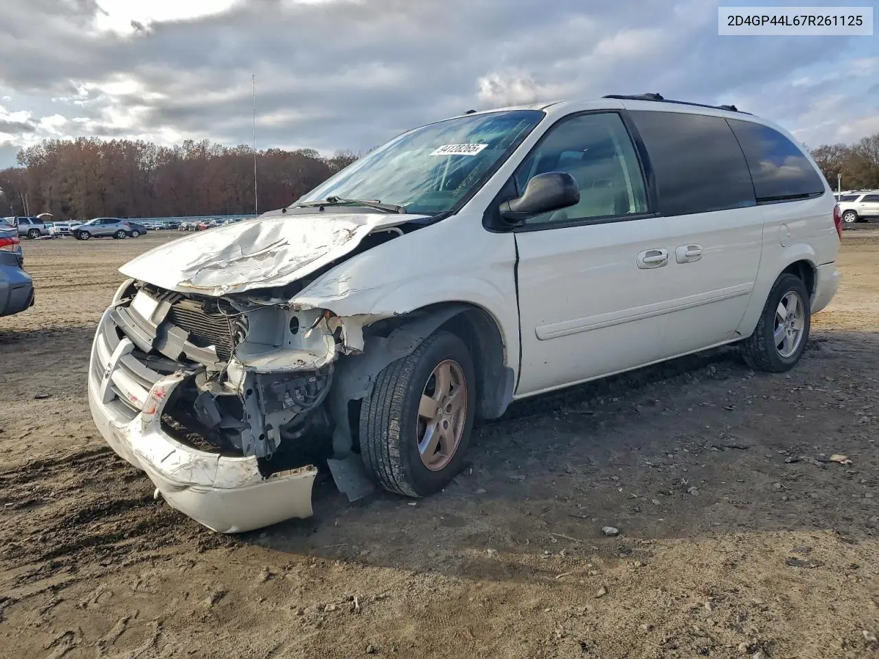 2D4GP44L67R261125 2007 Dodge Grand Caravan Sxt