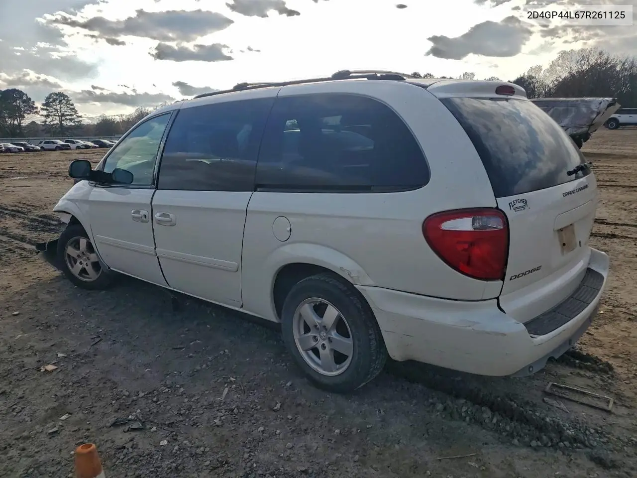 2D4GP44L67R261125 2007 Dodge Grand Caravan Sxt