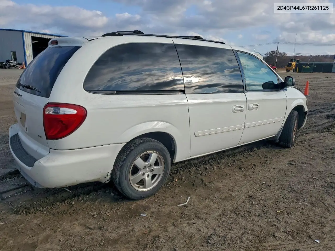 2D4GP44L67R261125 2007 Dodge Grand Caravan Sxt