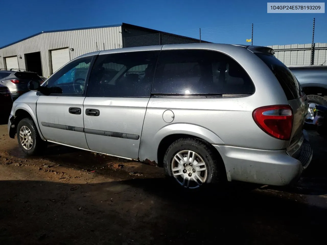 1D4GP24E57B193209 2007 Dodge Grand Caravan Se