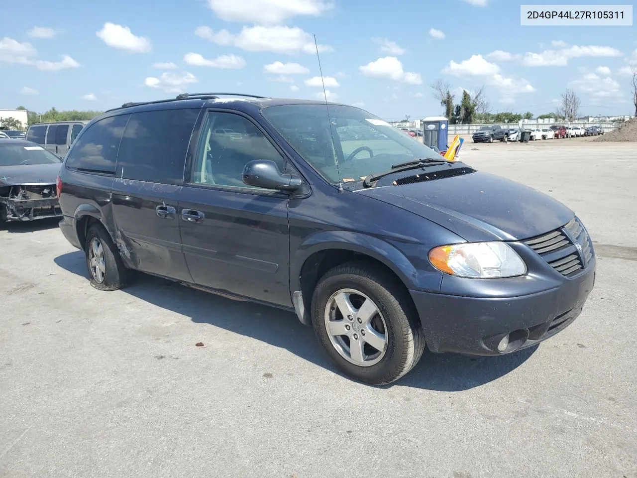 2D4GP44L27R105311 2007 Dodge Grand Caravan Sxt