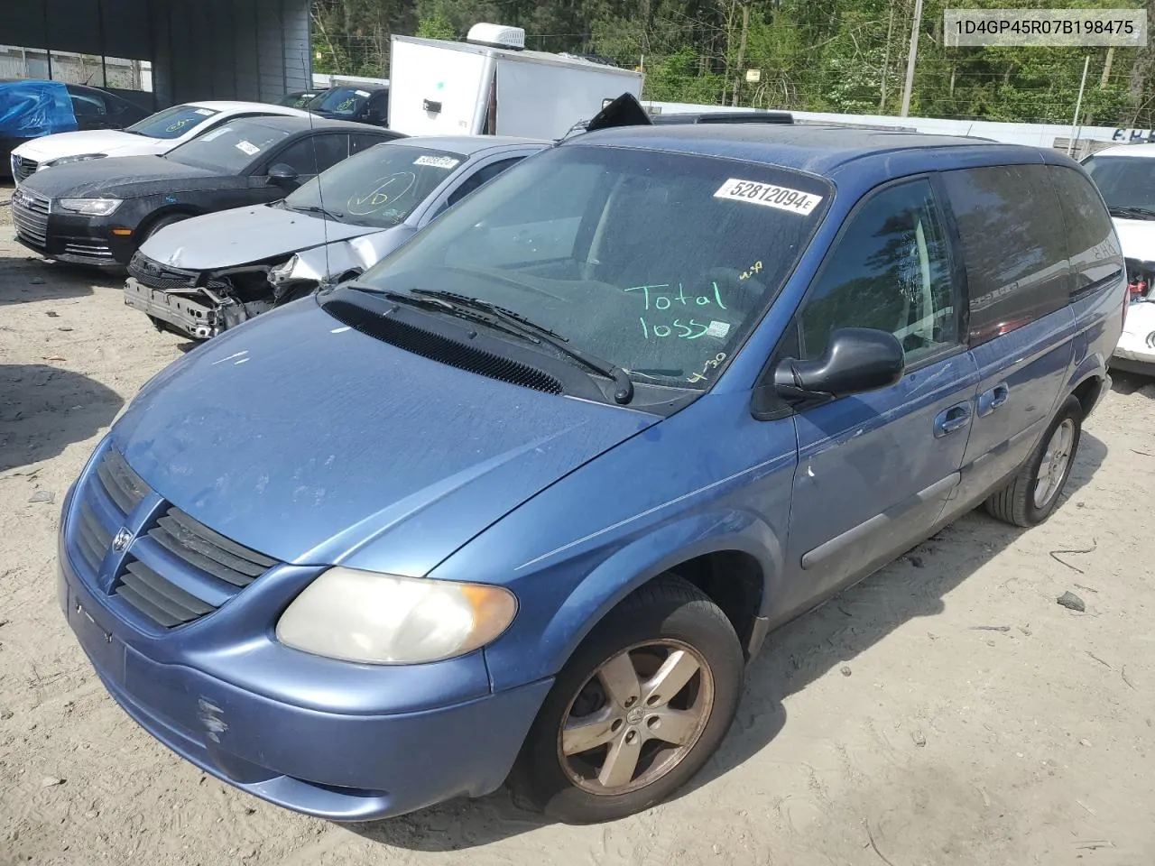 1D4GP45R07B198475 2007 Dodge Caravan Sxt