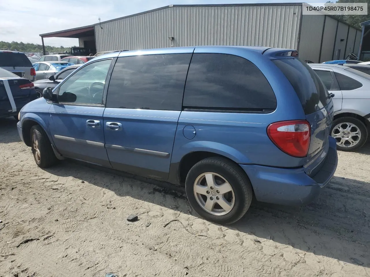 1D4GP45R07B198475 2007 Dodge Caravan Sxt