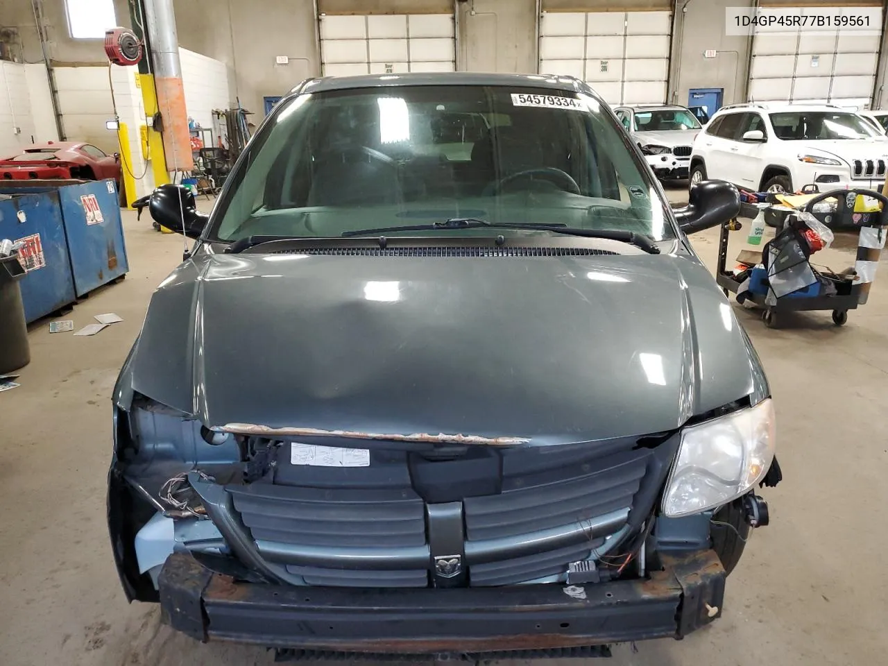 2007 Dodge Caravan Sxt VIN: 1D4GP45R77B159561 Lot: 54579334