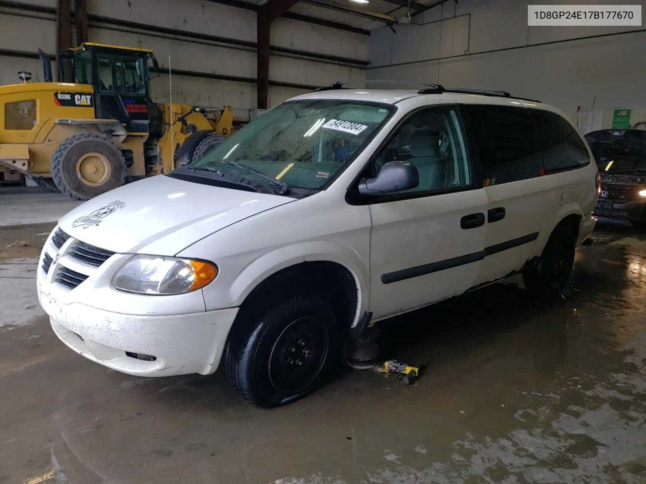 2007 Dodge Grand Caravan Se VIN: 1D8GP24E17B177670 Lot: 54912884