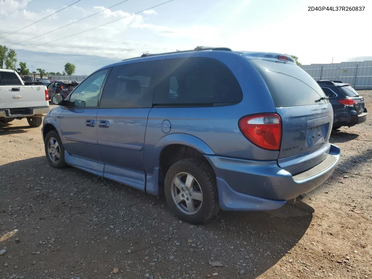 2007 Dodge Grand Caravan Sxt VIN: 2D4GP44L37R260837 Lot: 55068394