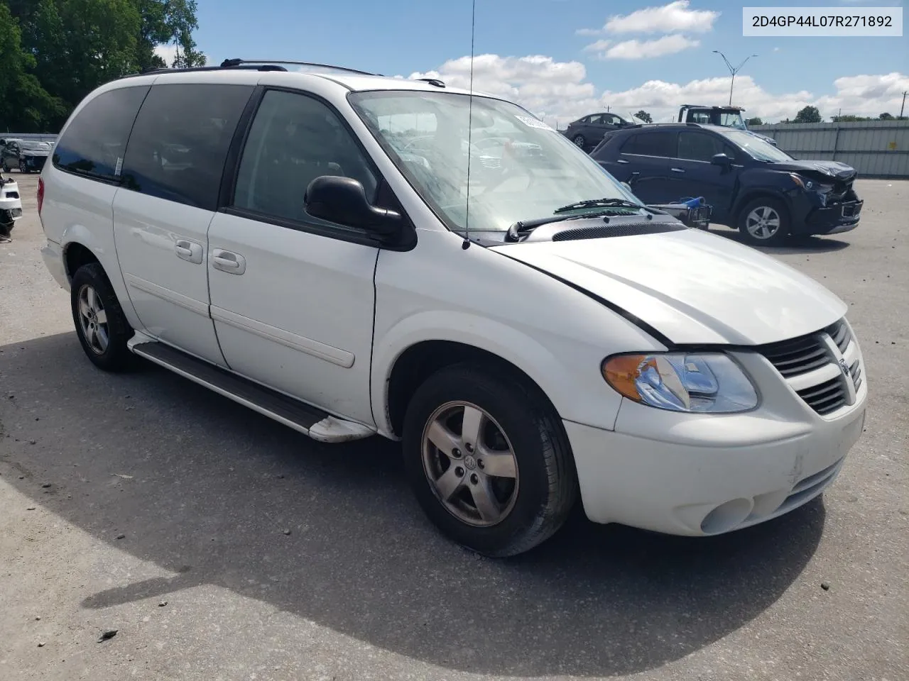 2D4GP44L07R271892 2007 Dodge Grand Caravan Sxt