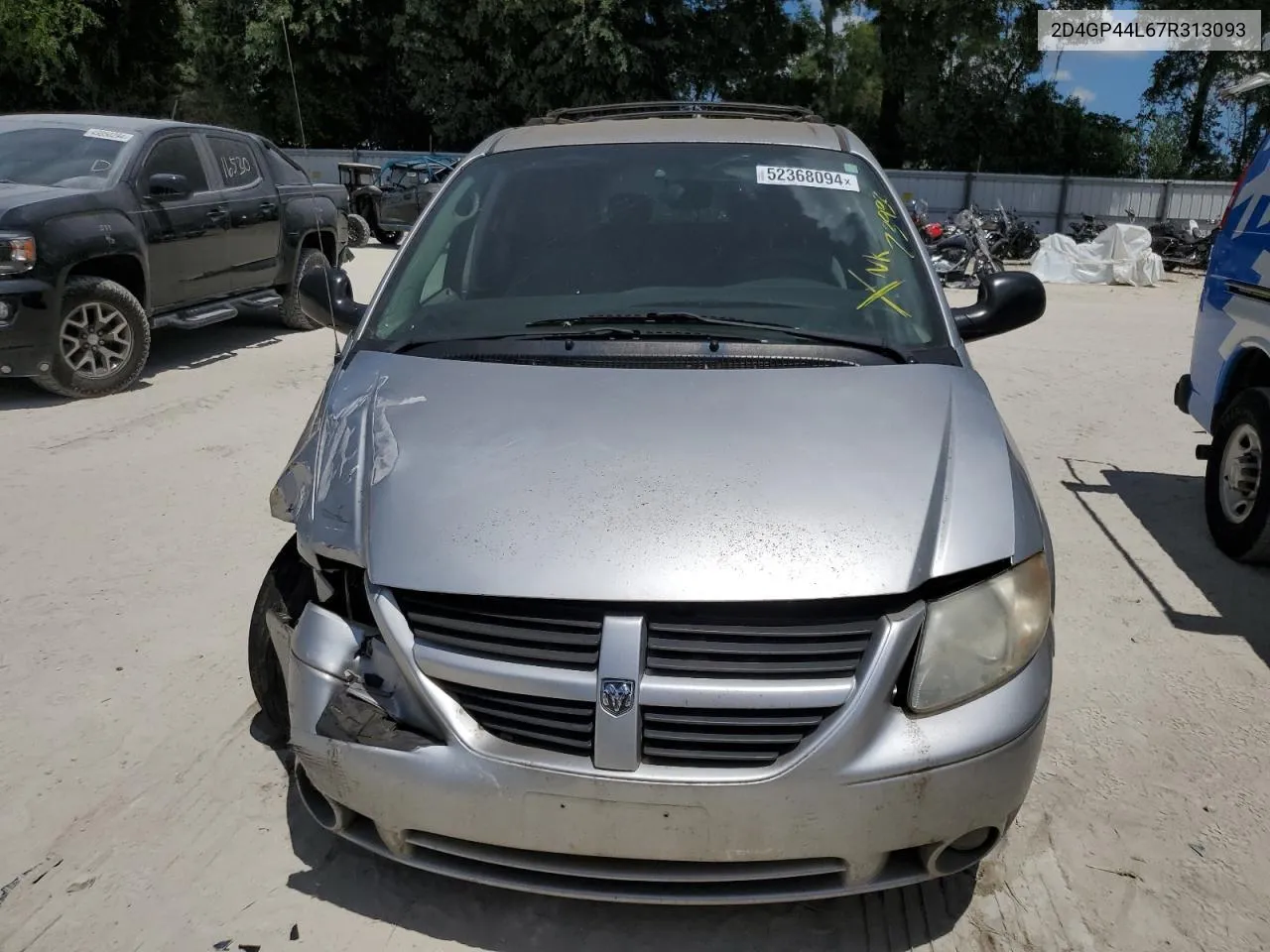 2D4GP44L67R313093 2007 Dodge Grand Caravan Sxt