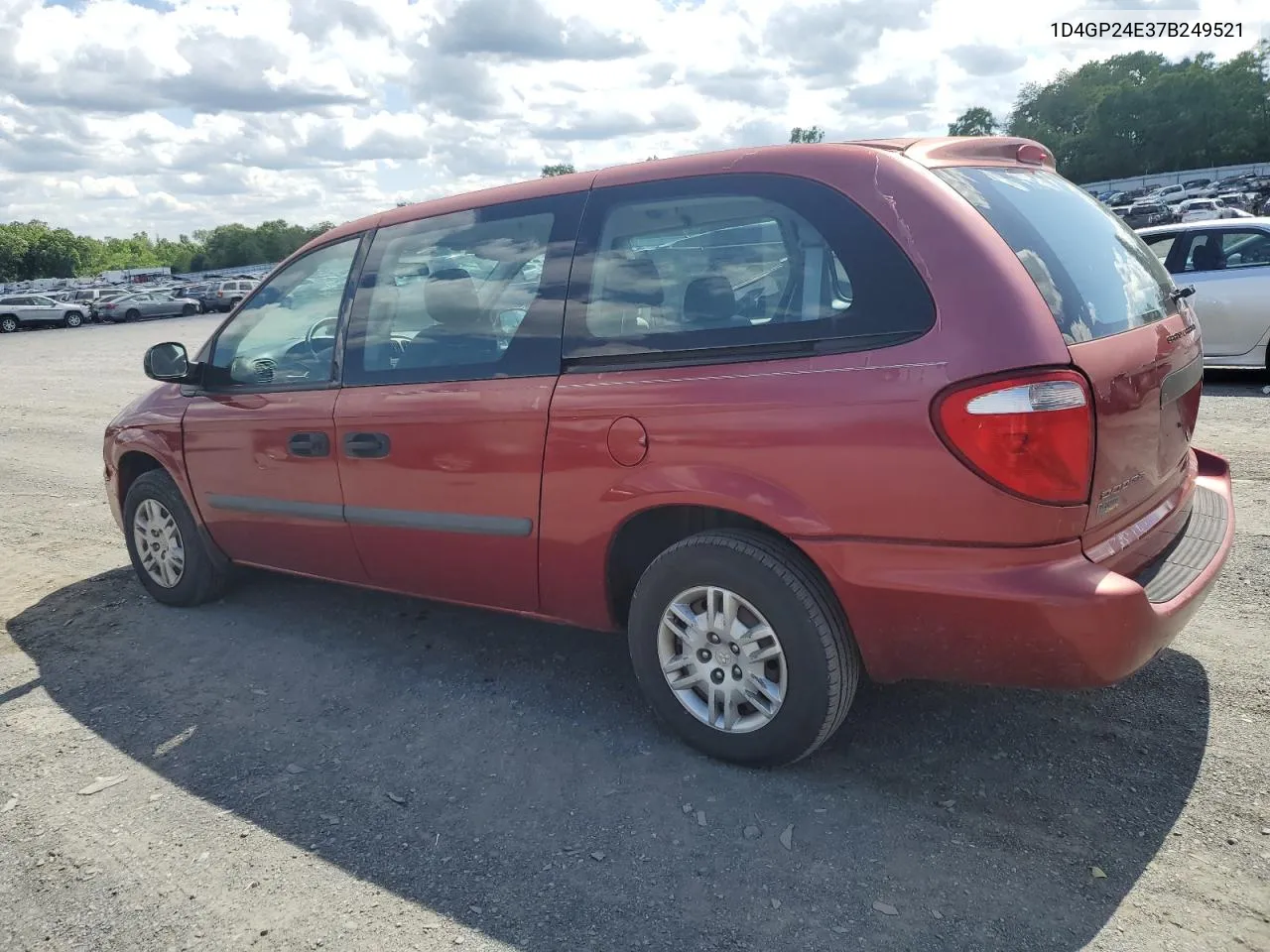 2007 Dodge Grand Caravan Se VIN: 1D4GP24E37B249521 Lot: 57067294