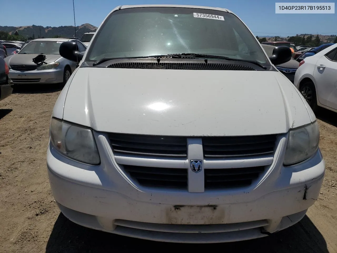 2007 Dodge Grand Caravan C/V VIN: 1D4GP23R17B195513 Lot: 57356944