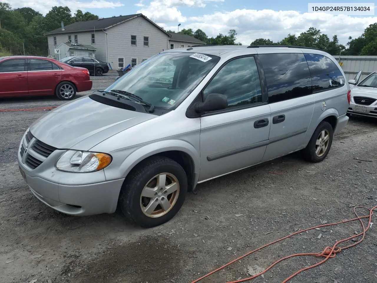 2007 Dodge Grand Caravan Se VIN: 1D4GP24R57B134034 Lot: 58083414