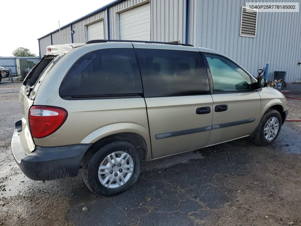 2007 Dodge Caravan Se VIN: 1D4GP25R77B185002 Lot: 60085154