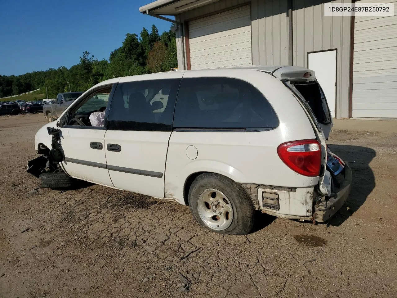 2007 Dodge Grand Caravan Se VIN: 1D8GP24E87B250792 Lot: 66569904