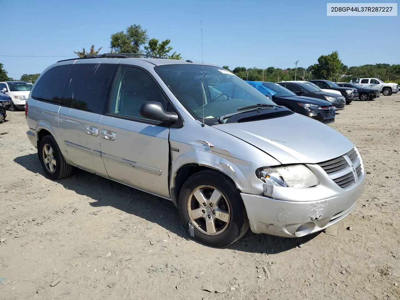 2D8GP44L37R287227 2007 Dodge Grand Caravan Sxt