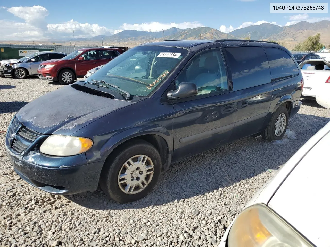 2007 Dodge Grand Caravan Se VIN: 1D4GP24R37B255743 Lot: 68260364