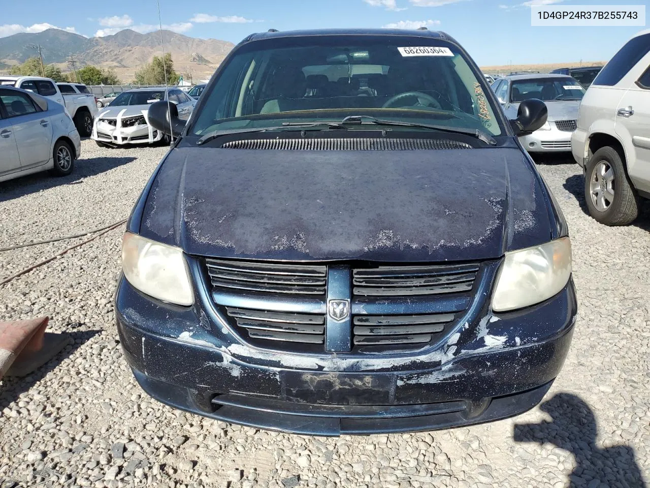 2007 Dodge Grand Caravan Se VIN: 1D4GP24R37B255743 Lot: 68260364