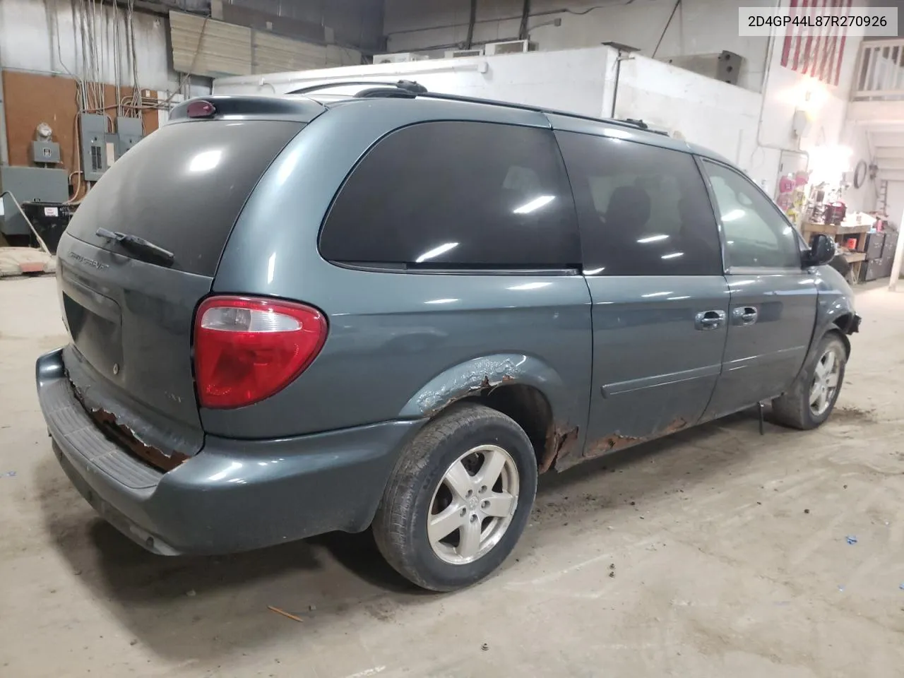 2D4GP44L87R270926 2007 Dodge Grand Caravan Sxt