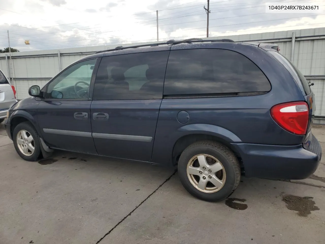 1D4GP24RX7B243671 2007 Dodge Grand Caravan Se