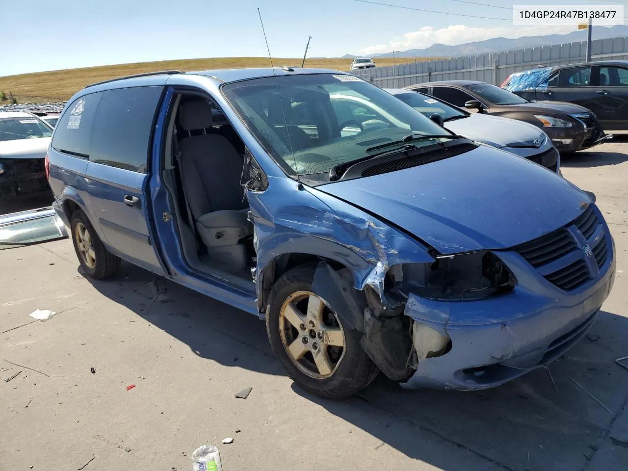 1D4GP24R47B138477 2007 Dodge Grand Caravan Se