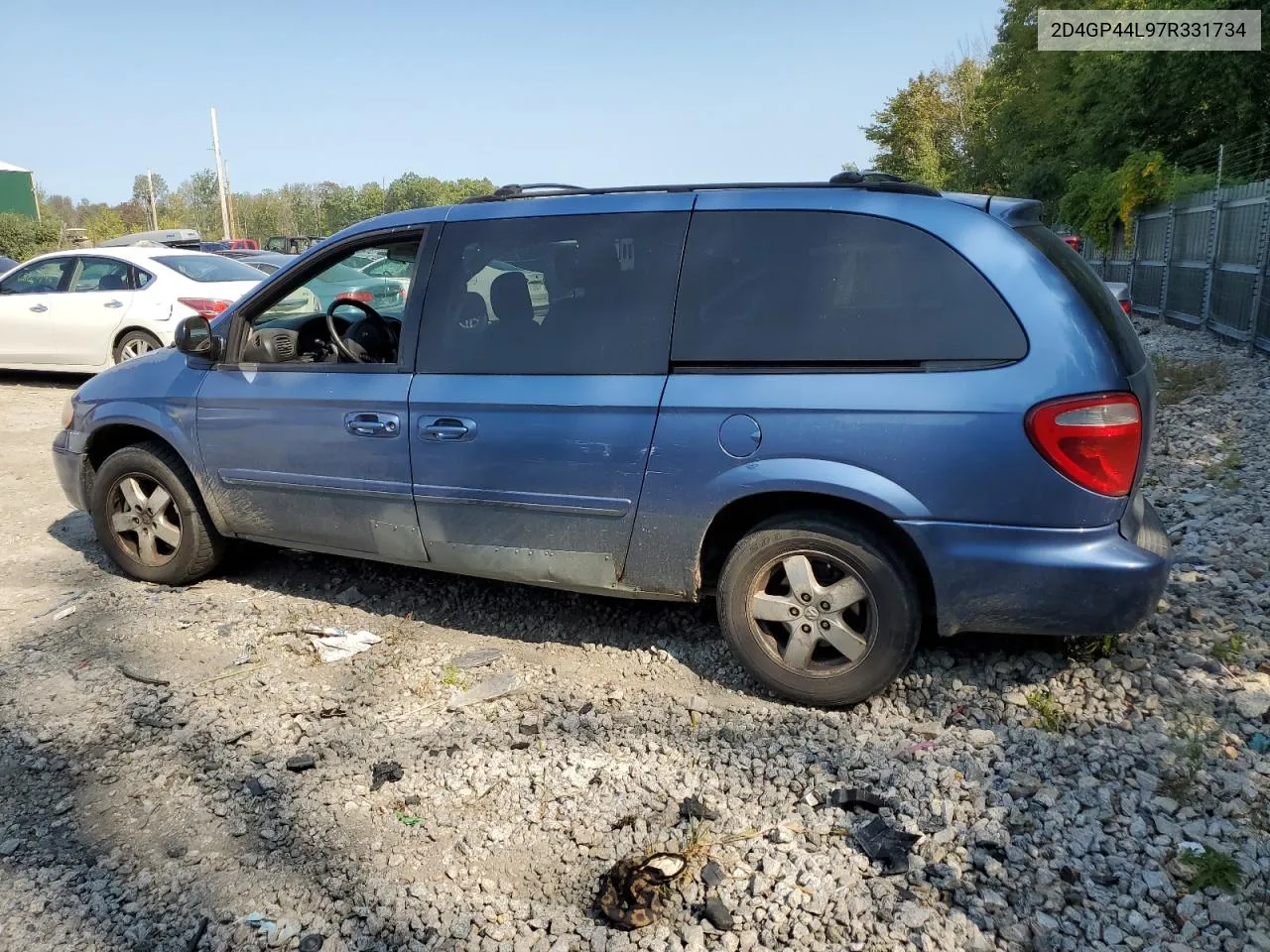 2D4GP44L97R331734 2007 Dodge Grand Caravan Sxt