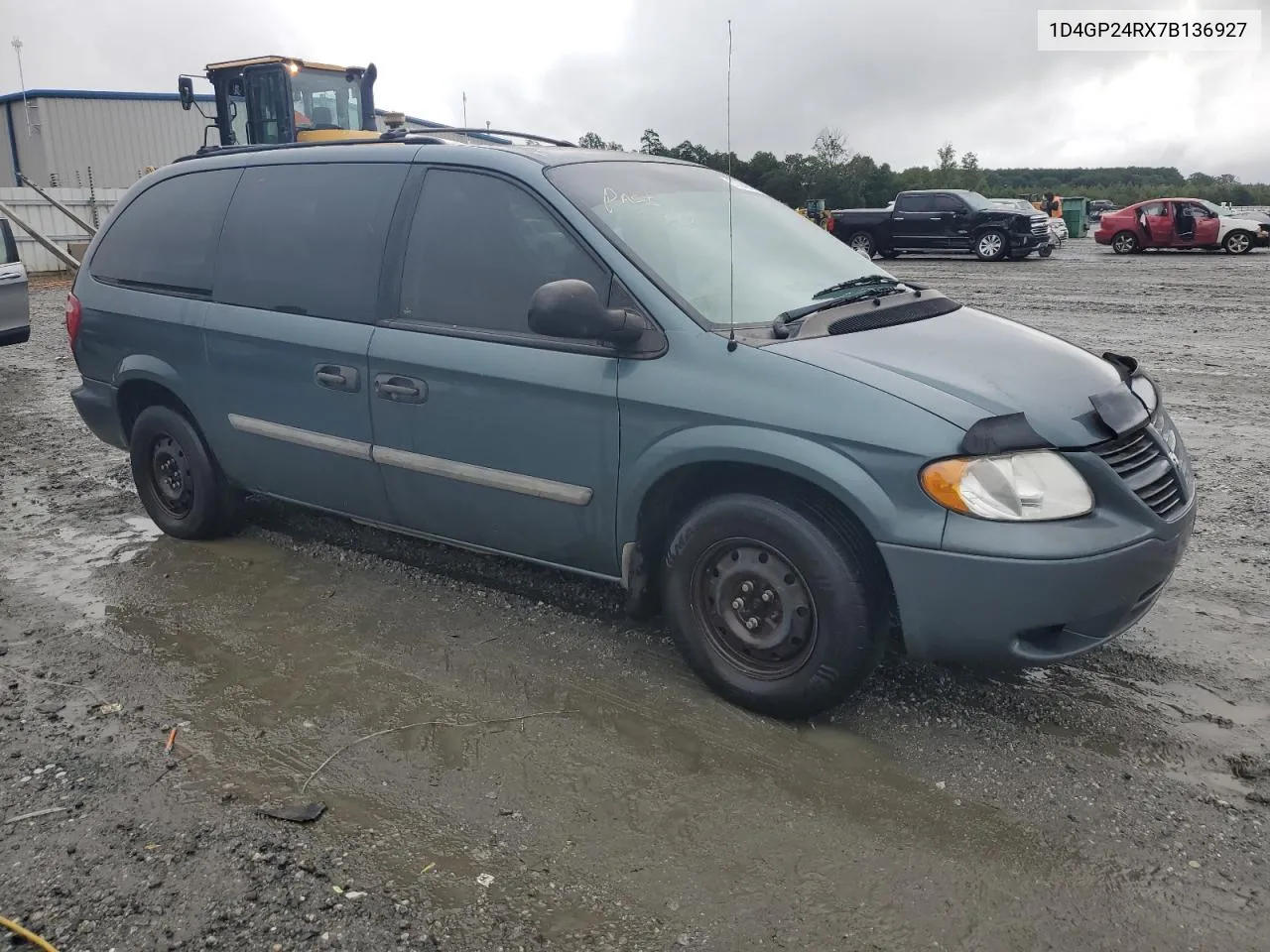 2007 Dodge Grand Caravan Se VIN: 1D4GP24RX7B136927 Lot: 71948484