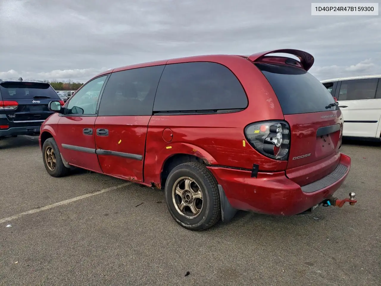 1D4GP24R47B159300 2007 Dodge Grand Caravan Se