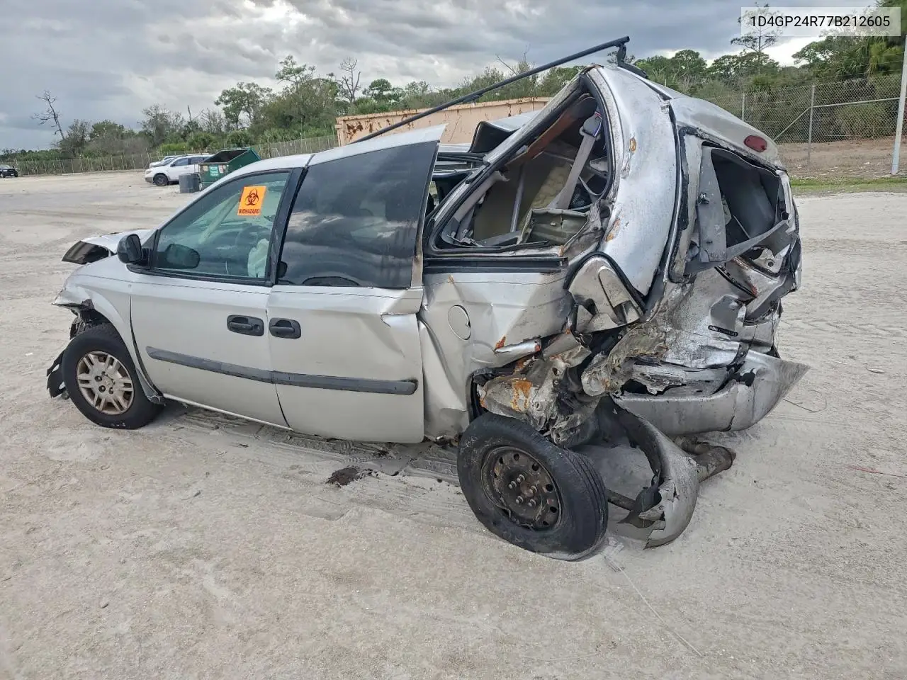1D4GP24R77B212605 2007 Dodge Grand Caravan Se