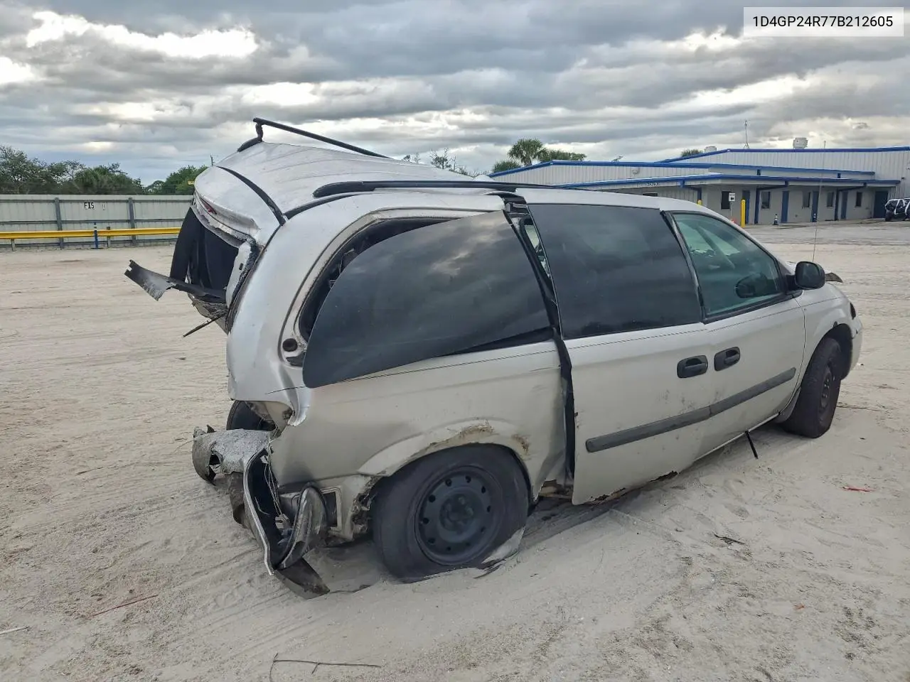 1D4GP24R77B212605 2007 Dodge Grand Caravan Se