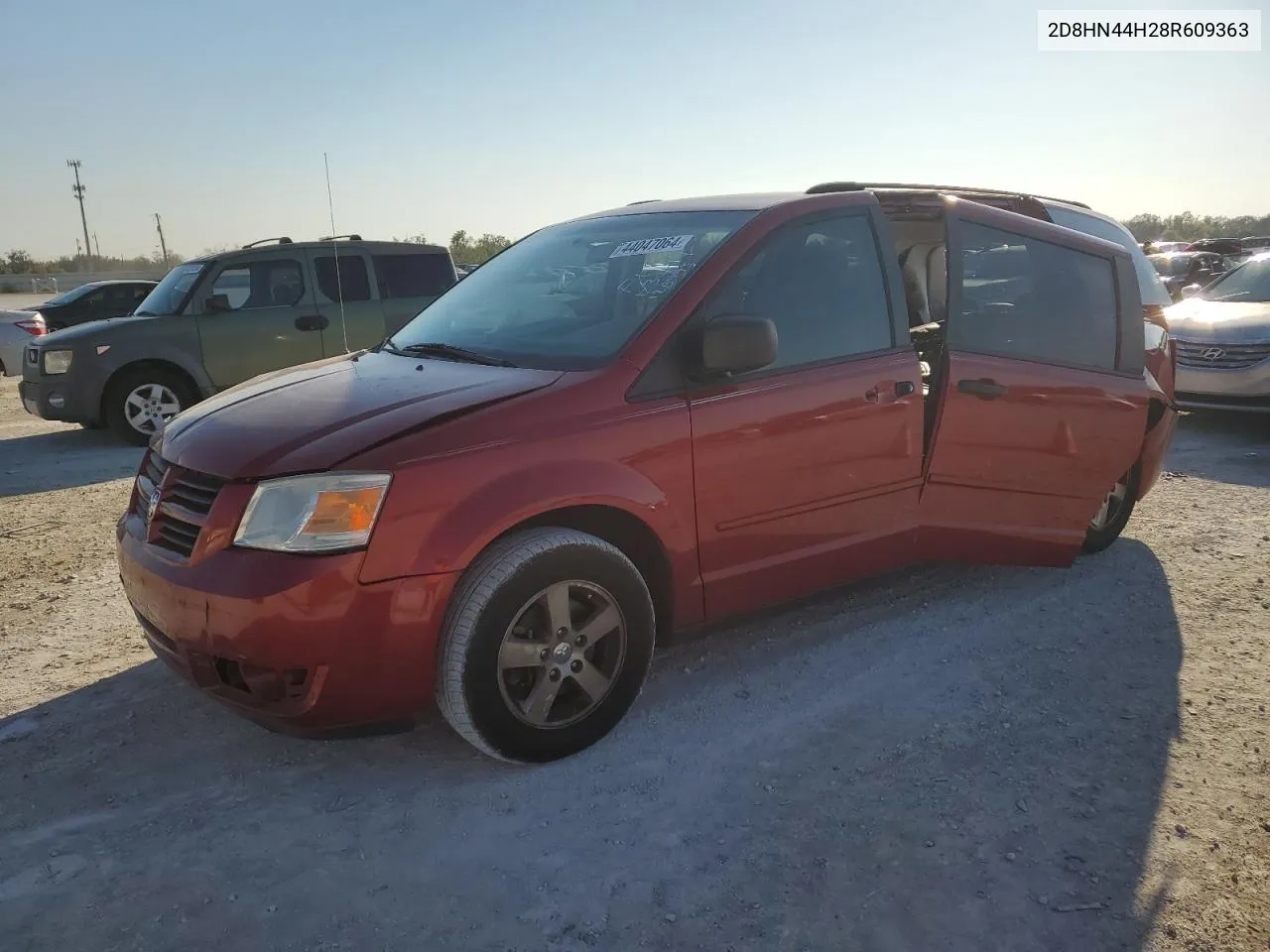 2D8HN44H28R609363 2008 Dodge Grand Caravan Se