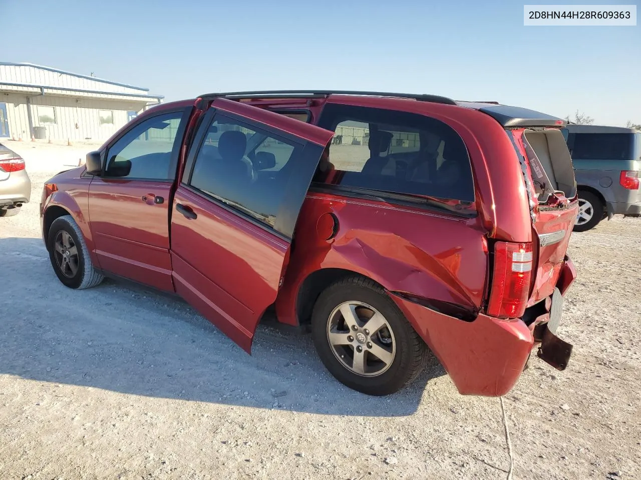 2D8HN44H28R609363 2008 Dodge Grand Caravan Se