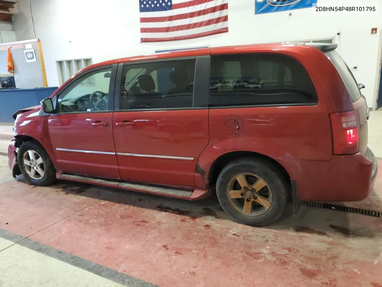 2D8HN54P48R101795 2008 Dodge Grand Caravan Sxt