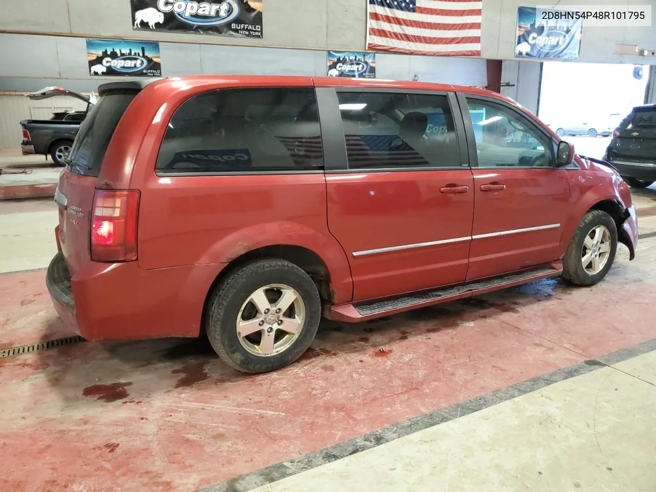 2D8HN54P48R101795 2008 Dodge Grand Caravan Sxt