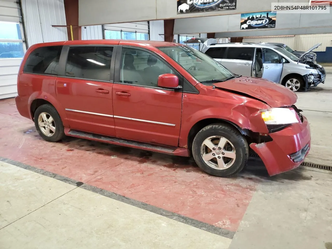 2D8HN54P48R101795 2008 Dodge Grand Caravan Sxt