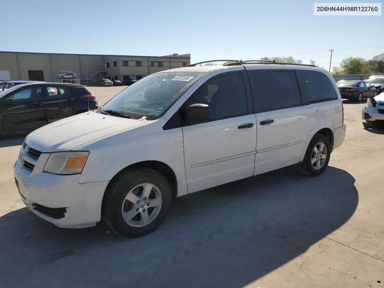 2008 Dodge Grand Caravan Se VIN: 2D8HN44H98R122760 Lot: 48023554